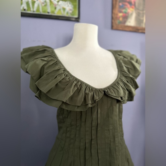 Pintuck Ruffle Blouse - Picture 7 of 9